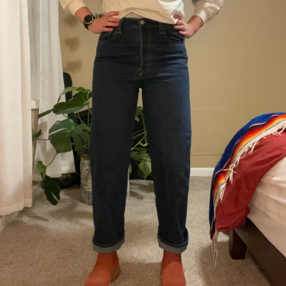 Levi’s Ribcage Straight Ankle Jeans - Picture 2 of 7